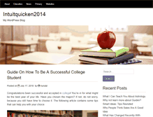 Tablet Screenshot of intuitquicken2014.com